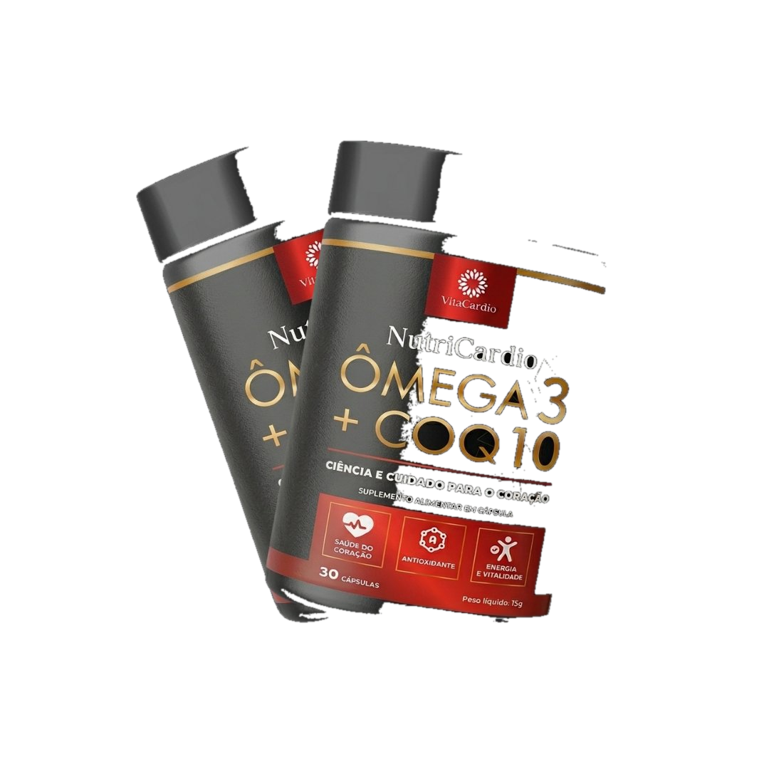 Pote NutriCardio Ômega 3 + CoQ10 — 30 cápsulas